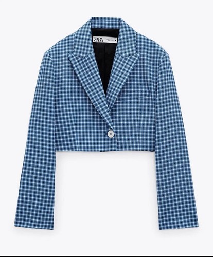 Giacca blazer donna zara blu - zara,