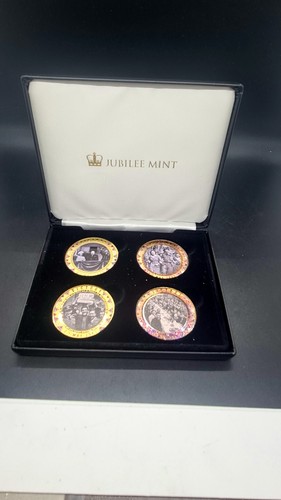 Monete placcate oro carati - 24,