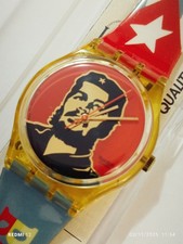 SWATCH GENT 1995 CHE GUEVARA -REVOLUCION- GJ115 NUOVO PERFETTO FUNZIONANTE
