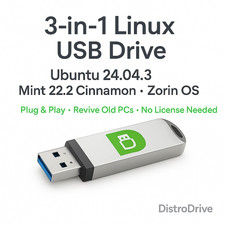 3 in 1 Linux avviabile USB