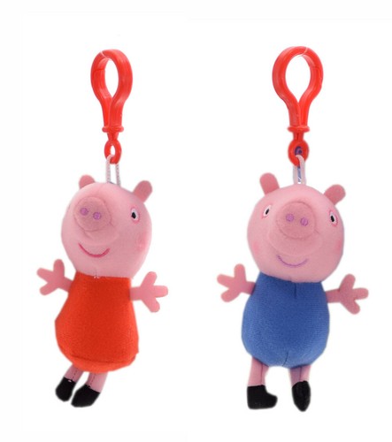 Jazwares peppa pig - pig, portachiavi