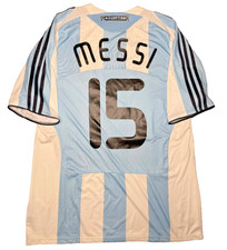 maglia calcio vintage Argentina Messi 2009 Copa America winnes climacool Adidas