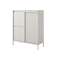 Credenza alta 3 ante push open