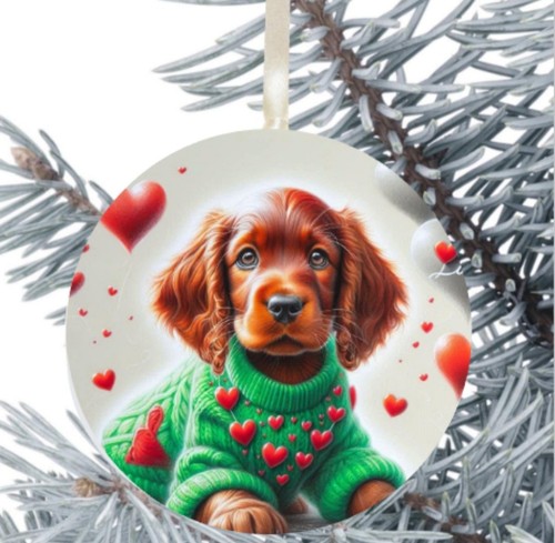 Setter rosso decorazione - rosso,