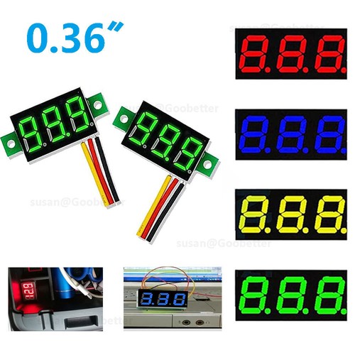 Mini voltmetro digitale led - mini,