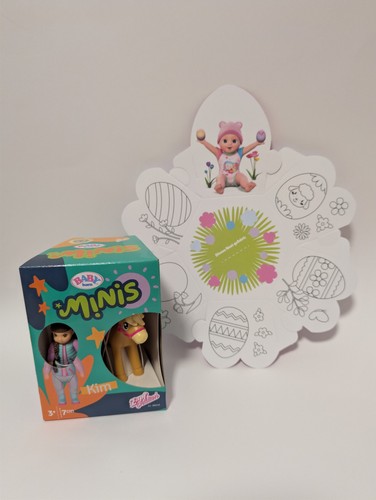 Baby born mini playset - mini, cestino