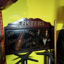 Quadro pub in legno arredo Bar 