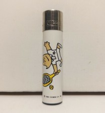 ACCENDINO CLIPPER COBI OLYMPIC GAME 92-RED PIN-LIGHTER-MECHERO-FEUERZEUG-VINTAGE