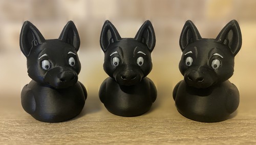 Black german shepherd - black,