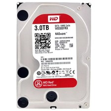 WD RED 3 TB Western Digital WD30EFRX 64 MB SATA III HDD disco rigido NASware Drive