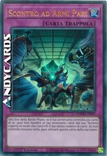 SCONTRO AD ARMI PARI • (Evenly Matched) • Ultra R • MAMA IT099 • 1Ed • Yugioh!