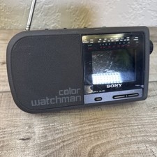 Sony Watchman TV a colori LCD analogico portatile Sony FDL-380 P