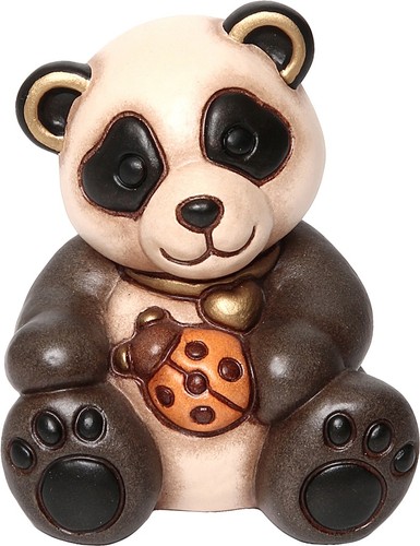 Panda con coccinella - con, thun
