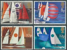 1975 GRAN BRETAGNA USATO LO SPORT DELLA VELA - RC5-6