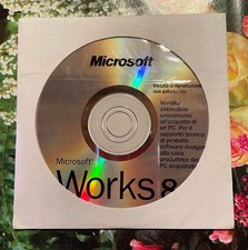 Microsoft Works 8 - CD Italiano Originale