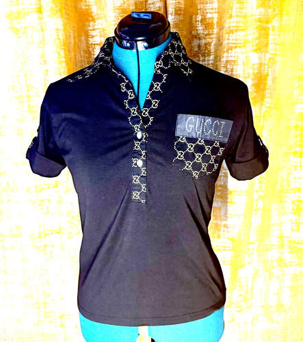Polo donna gucci - gucci, strass