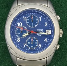 Tcm chronograph orologio da - tcm, chronograph,