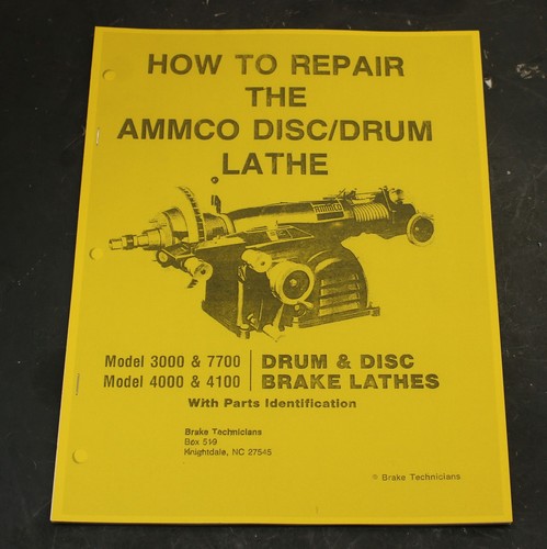 How repair ammco brake - an,