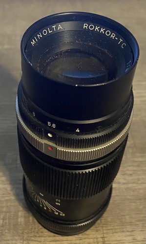 Minolta rokkor teleobiettivo - -,
