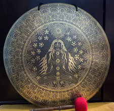 Ciotola intagliata yogi 20