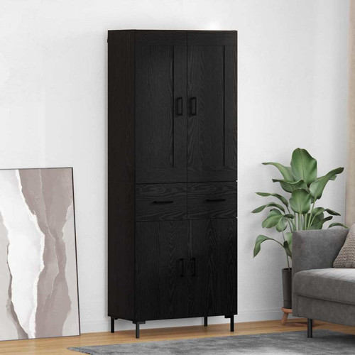 Credenza rovere nero - credenza,
