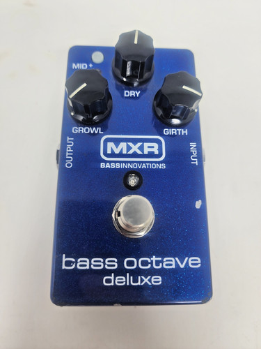 Pedale mxr bass octave deluxe - octave,