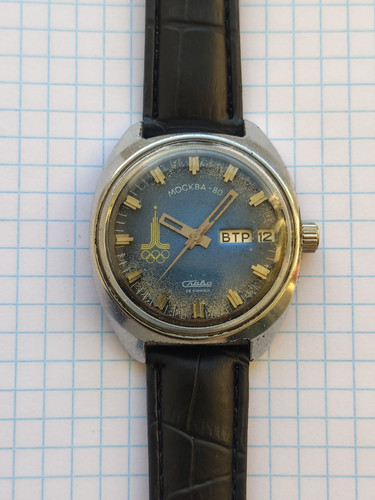 Orologio sovietico slava - sovietico,