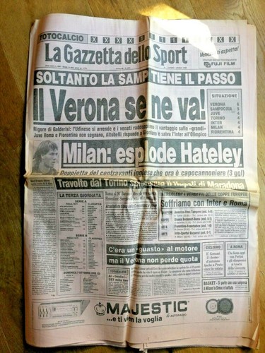 Gazzetta dello sport lunedì - dello,