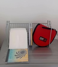 Porta Cd Coca Cola Mtv DVD Vuoti Bustine Plastica CD 