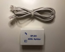 Filtro ADSL Splitter SP-201 completo di cavo telefonico.