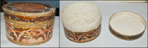 Antica scatola in - antica,