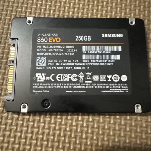 Samsung 860 evo 250 - gb, 2,5"