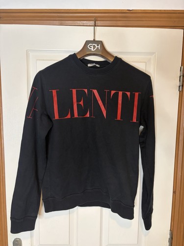 Felpa nera valentino taglia - valentino,