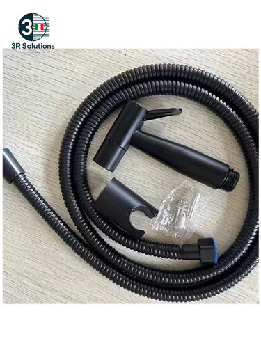 Rubinetto bidet nero con - rubinetto,