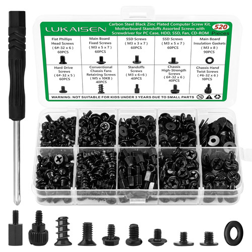Kit surtido 520 tornillos - kit, de