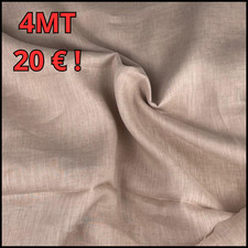 TESSUTO PURO LINO PER