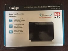 D-Link AC750 -Modem router wireless AC ADSL2+ dual band
