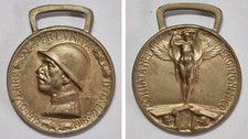 Medaglia Guerra 1915-1918 "Coniata nel bronzo nemico" Regio Esercito - WWI
