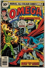 Omega lo Sconosciuto n. 3 fumetti Marvel 1976 FR-G
