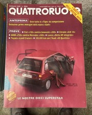 Auto Epoca Riviste Quattroruote 1988 Annata Completa
