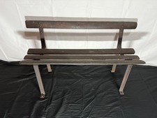 Panchina vintage da esterno ex