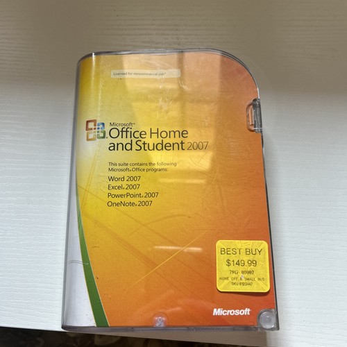 Microsoft office 2007 - microsoft, home