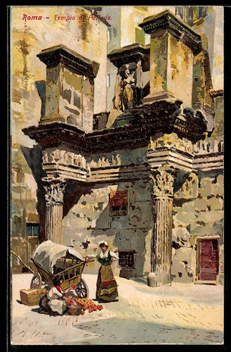 Cartolina artistica roma - artistica,
