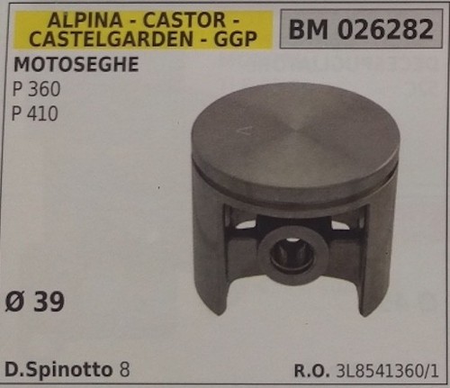Pistone completo motosega - pistone,