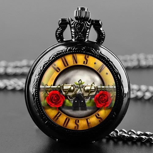 Guns roses glass - roses, cabochon