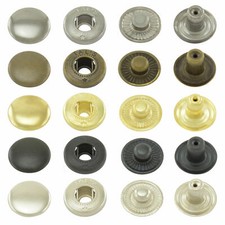 Bottoni automatici, molla a S