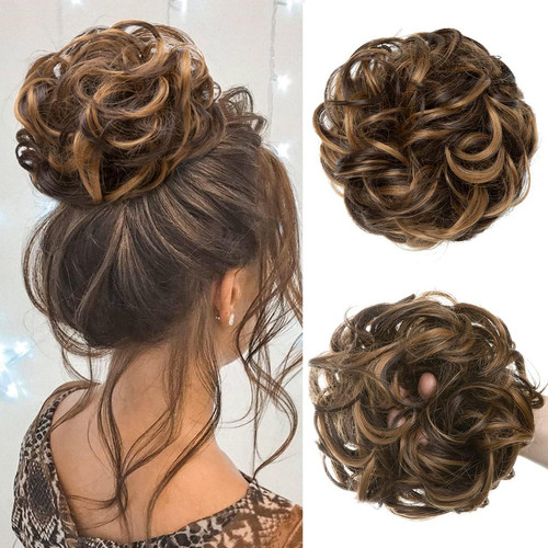 Grande chignon finto - grande,