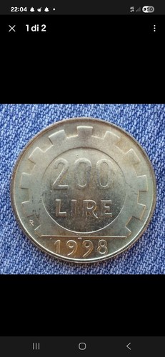 Vendo 200 lire 1998 - lire,
