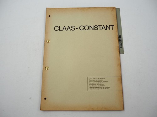 Claas constant pressa alta - claas,