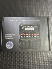 Zoom G1 Four Pedale Basso Chitarra Elettrica Processore Multieffetto